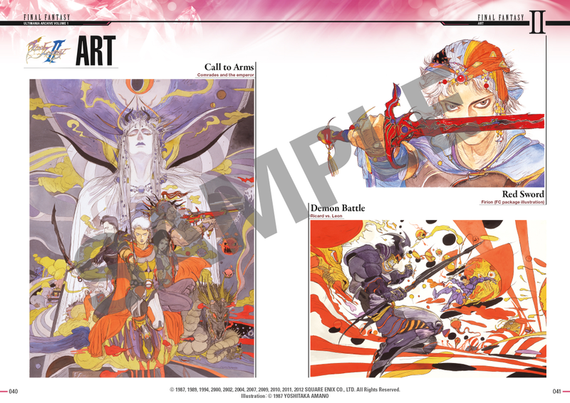 One day they’ll make a Final Fantasy game that looks like living Amano art.